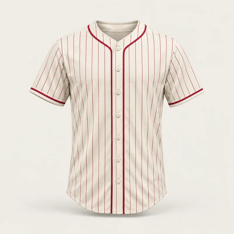 Baseball jerseys by Proudjersey, original design shown front view
