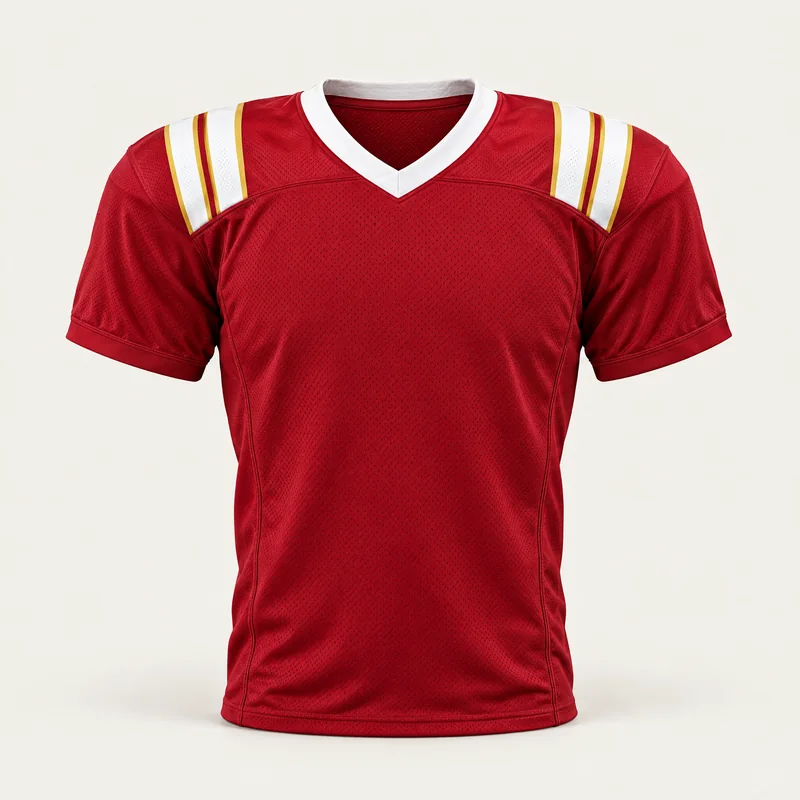 Football jerseys by Proudjersey, original design shown front view