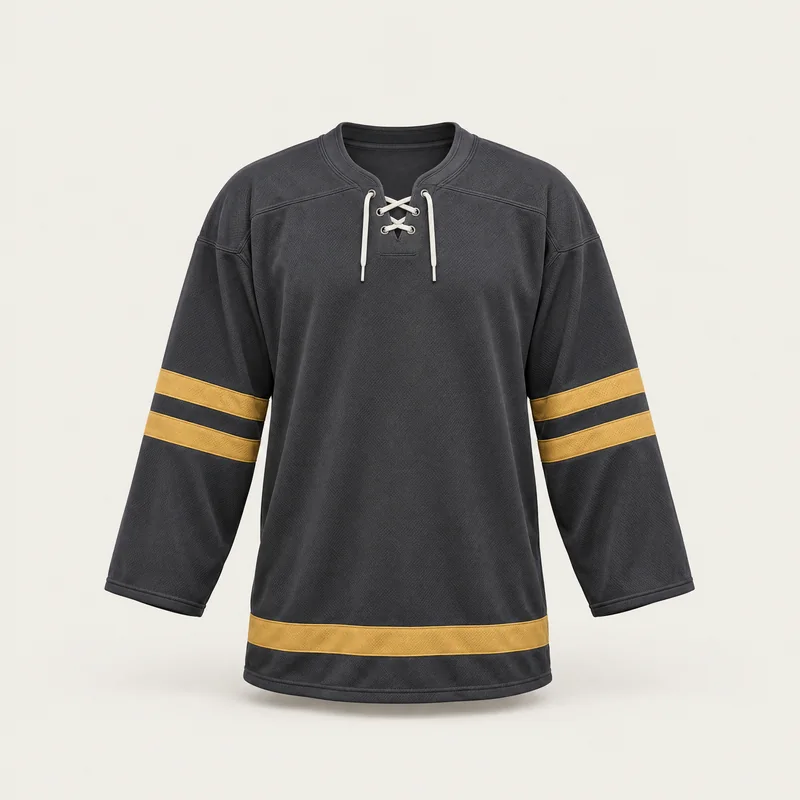 Hockey jerseys by Proudjersey, original design shown front view