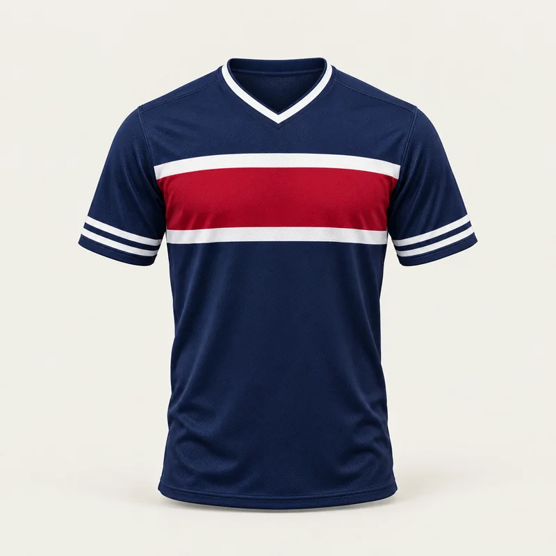 Patriotic jerseys by Proudjersey, original design shown front view