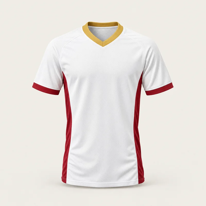 Soccer jerseys by Proudjersey, original design shown front view