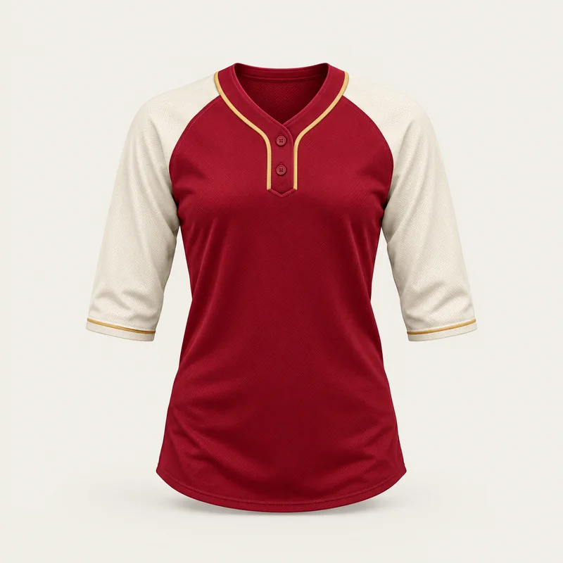 Softball jerseys by Proudjersey, original design shown front view